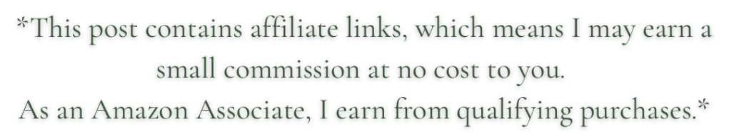 Affiliate disclosure: post contains affiliate links at no cost to reader.